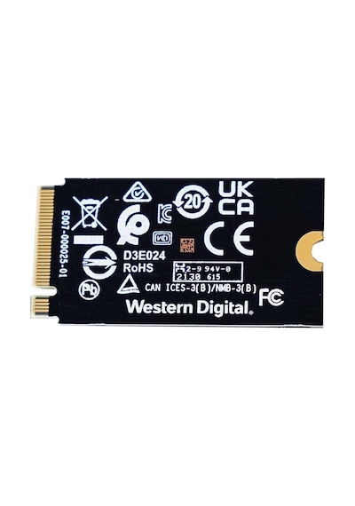 Western Digital WD SN740 512 GB M.2 2230 NVMe SSD