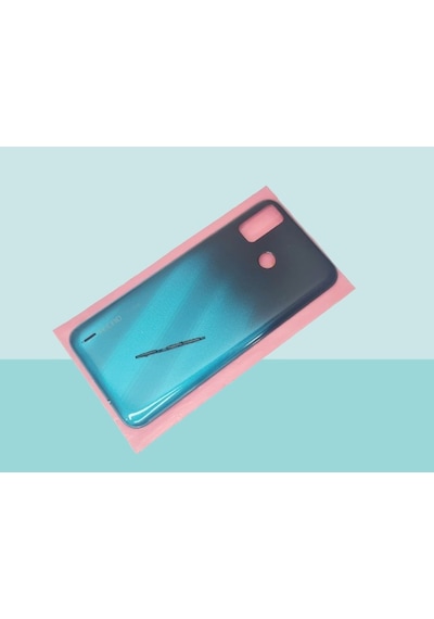 Tecno Spark Go Uyumlu Full Kasa Arka Kapak Batarya Kapağı - Yeşil Siyah Çok Renkli
