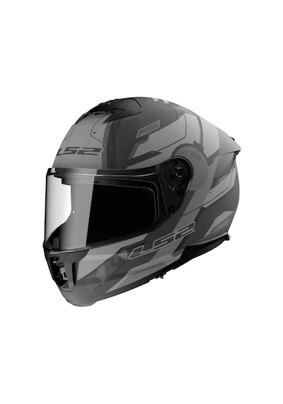 Ls2 Stream 2 Shadow Kapalı Kask Mat Titanyum - Gri