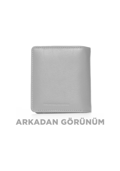 Grande Gerçek Deri Kadın Cüzdanı Hakiki Deri Küçük Boy Bordo