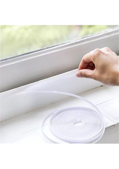 Pratik Yapışkanlı Pencere Sineklik Tülü 75x125 Cm Yıkanabilir - 867026219