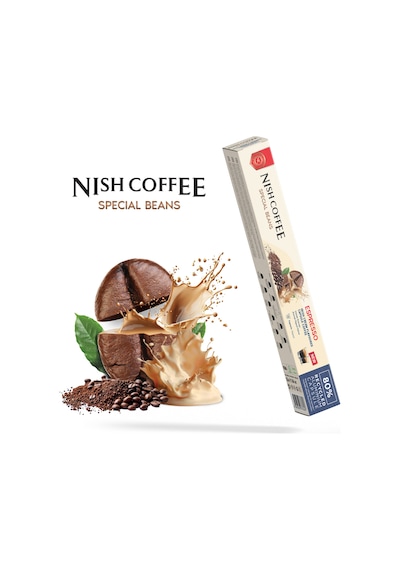 Nish Coffee Irish Krema Aromalı Kapsül Kahve - 10 Adet Kapsül Kahve
