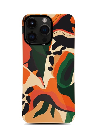 Teleplus Apple Uyumlu iPhone 14 Pro Max Kılıf Hd Desenli Kajsa Shield Plus Flower Graphic Serisi Kapak