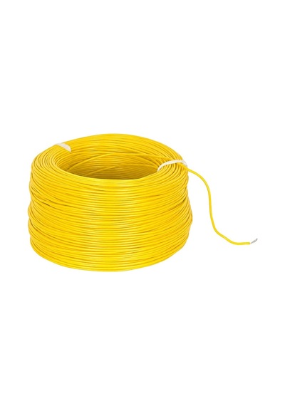 Artar H03v-k 0.22 Mm Bakır Çok Damarlı Devre Montaj Kablosu Sarı Zil Teli 0.22 Mm² 100 Metre