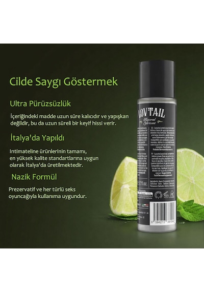 İntimateline Luxuria Lovtail Mojito Aromalı 60 Ml Kayganlaştırıcı Jel
