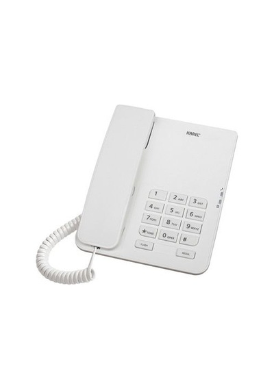 Karel TM140 Masaüstü Kablolu Telefon Beyaz