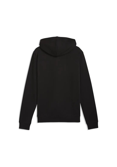 Puma Bmw Mms Ess Fleece Jacket Siyah Erkek Fermuarlı Kapüşonlu Sweatshirt