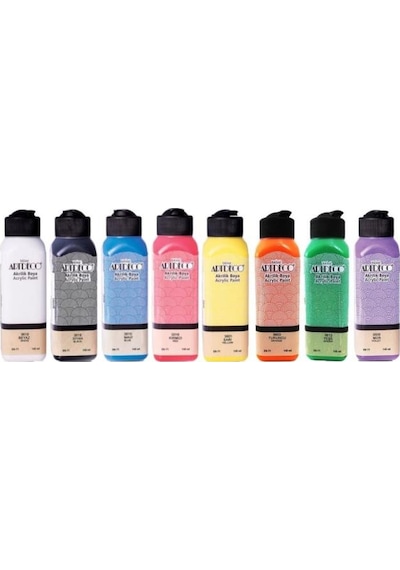 Artdeco Akrilik Boya 140 Ml 8'Li
