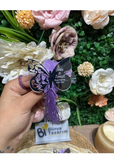 Uv Baskı Pleksi Magnet Söz, Nişan, Nikah, Düğün, Kına 10 Adet DUMMY 30555077 429