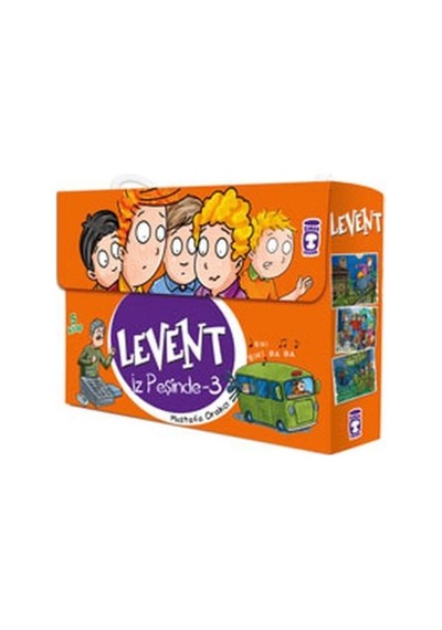 Levent İz Peşinde - 03 Set 5 Kitap Takım