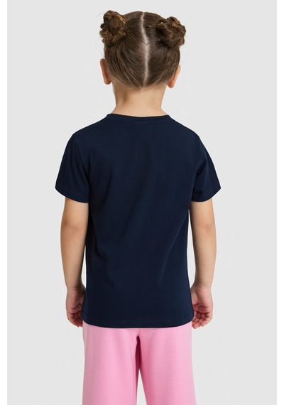 U.s. Polo Assn. Kız Çocuk Lacivert Tişört 50325690-vr033