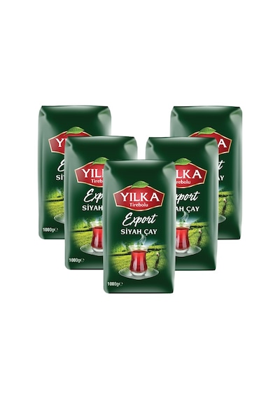 Yılka Tirebolu Export Siyah Dökme Çay 5 x 1 KG