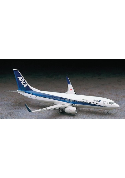 Hasegawa 37 10737 1/200 Ölçek, Boeing 737-800 Ana Triton Blue , Yolcu Uçağı Plastik Model Kiti-49760