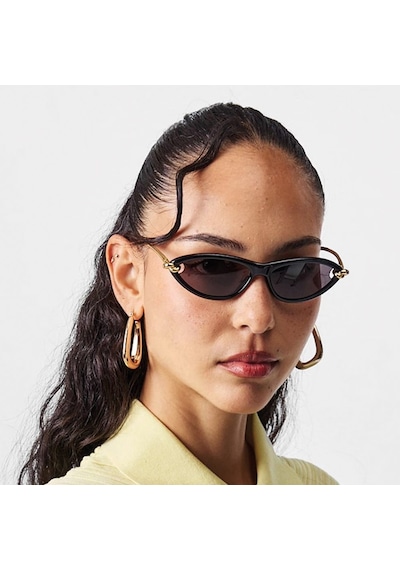 Bottega Veneta Unisex Güneş Gözlüğü Siyah 57047206