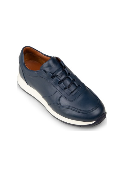 Deery Erkek Hakiki Deri Lacivert Sneaker Ayakkabı - E8210mlcve01 Lacivert