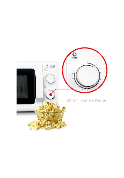 Zilan ZLN1174 700 W Mikrodalga Fırın 20 L Kapasite 6 Kademeli Buz Çözme