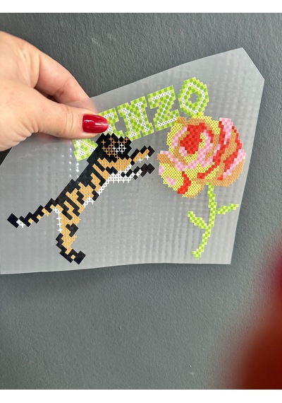 Ütü İle Yapışan Puma Transfer Baskı Arma 19x15 Cm