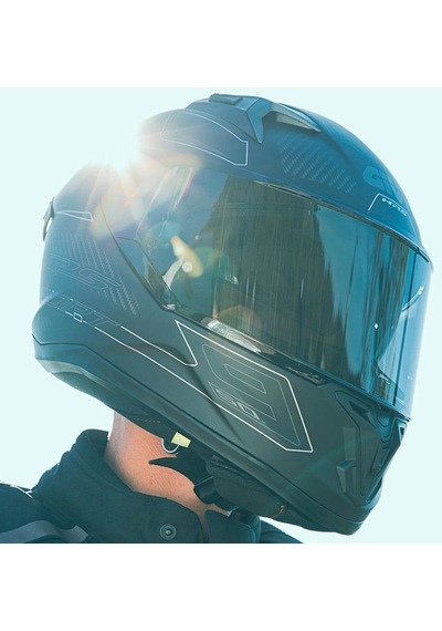 Gıvı 50.9 Ennigma Mat Siyah - Titanium Kask