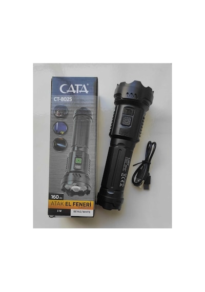 Ct-8025 Atak El Feneri Acil Durum Fonksiyonlu Diğer