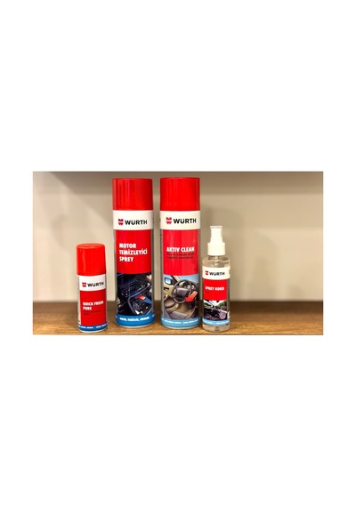 Motor Temizleme Spreyi- Aktiv Clean Genel Temizleme- Quick Fresh Ve Oto Kokusu Moon