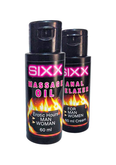 Sıxx Naturel Erotikmasaj Yağı 60 Ml Ve 60 Ml Anaıreıax Krem