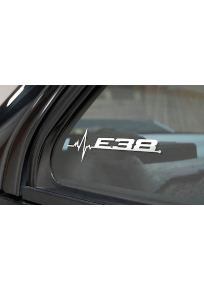 E53 E61 E63 E64 Kelebek Cam Sticker Etiket Yapıştırma 2 Ad