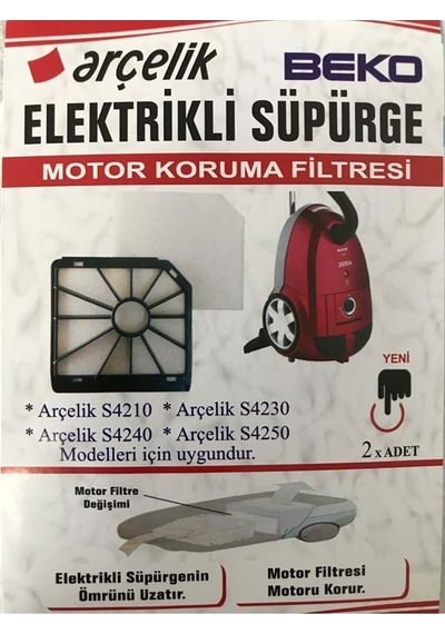 Arçelik S 4240 Uyumlu Motor Koruma Filitresi