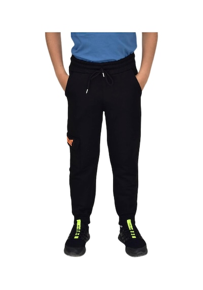 Baglan Erkek Çocuk Tek Kargo Cepli Eşofman Altı Bgl-st04630 Siyah