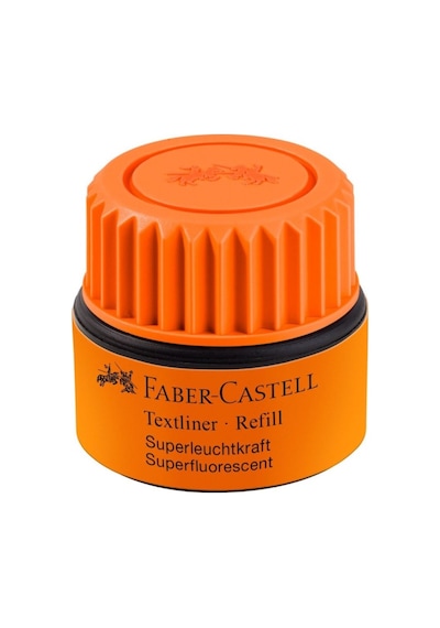 Kayakirtasiye Faber Castell Turuncu Fosforlu Kalem Mürekkebi 154915