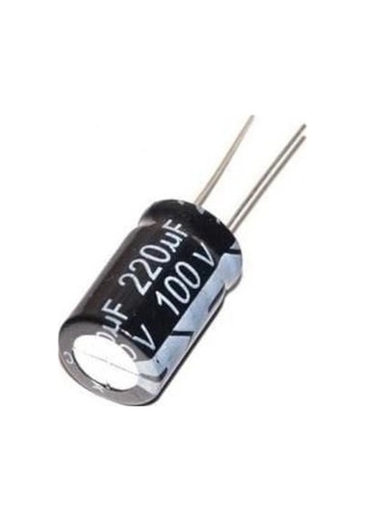 220 Mf 100 V Elektrolit Kondansatör