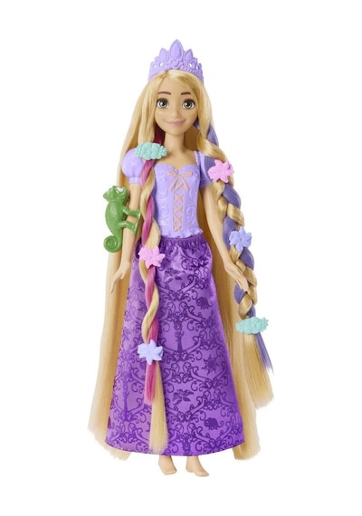 Disney Prenses Renk Değiştiren Sihirli Saçlı Rapunzel - Hlw18
