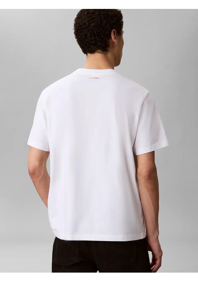 Calvin Klein Ss 20s Calvınkleın Beyaz Erkek Tişört
