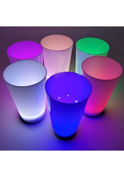 Glow Partisi Bardakları 6 Renk 6 Adet 1.5 Oz "