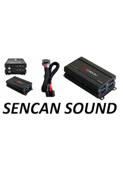 Edison Ed-an604 4 Kanal Oem Amfi 4x60w Rms Plug & Play Android Multimedya Uyumlu Mini Amplifikatör Sencan Sound