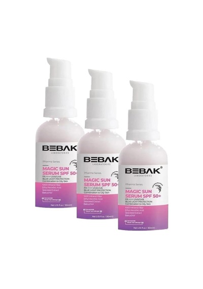Pharma Magic Güneş Serumu Spf 50 + Pa ++++ 30 Ml 3 Paketi