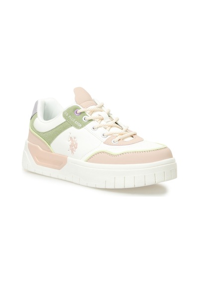 U.s. Polo Assn. Candy 5fx Bej Kadın Sneaker 000000000101946942 Bej-beyaz-yesıl Bej - Yeşil U.s. Polo Assn. Candy 5fx Bej Kadın Sneaker 000000000101946942 Bej-beyaz-yesıl Bej - Yeşil