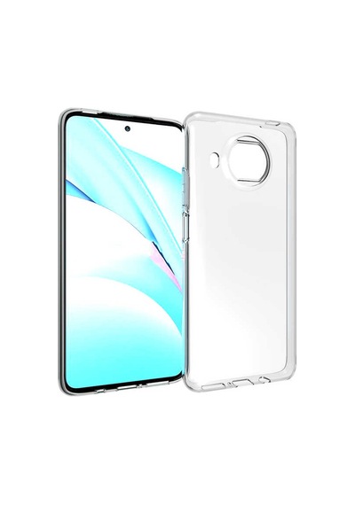 Xiaomi Mi 10t Lite 5g Kılıf Zore Süper Silikon Kapak Renksiz