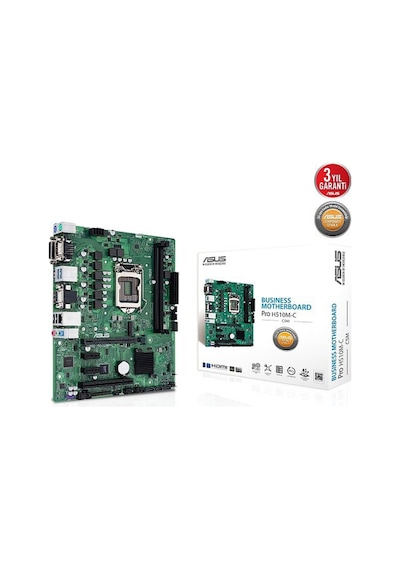 Asus Pr0 H510m-c Csm M.2 D-sub Dp Hdmı Usb3,2 Lga1200 10 Ve 11.nesil