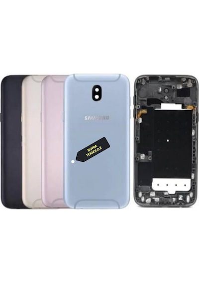 Samsung Galaxy Uyumlu J7 Pro Sm-j730f Kasa Kapak - Gold Gold