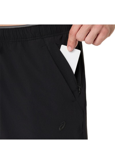 Asics Comfort Core Stretch Woven 7ın Short Erkek Black/obsidian Grey Şort 2031f319-001