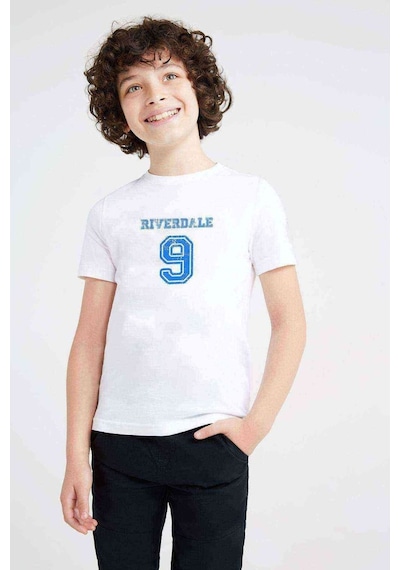 Tshirthane Riverdale 9 Baskılı Unisex Çocuk Beyaz Tshirt (534622613)
