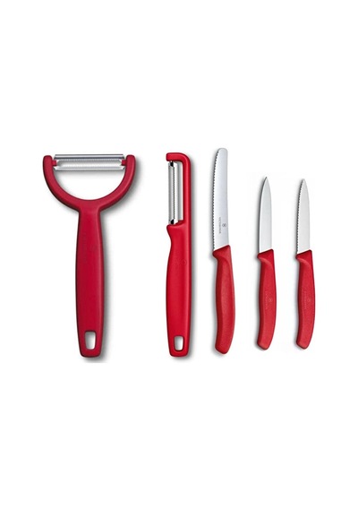 Yeni Seri 5 Li Kırmızı Set Çok Renkli