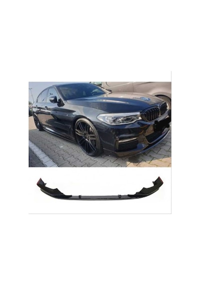 Bmw G30 Ön Tampon Altı Lip M-performance Pianoblack 2017+ 5 Seris