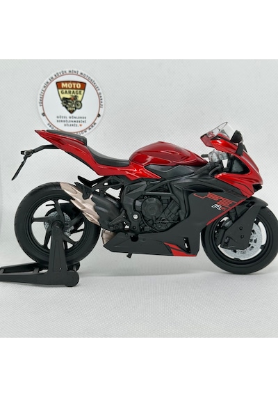 Mv Agusta F3 Rr 1:12 Diecast Motosiklet Model Oyuncak Lisanslı Metal Maket & Dekoratif Biblo