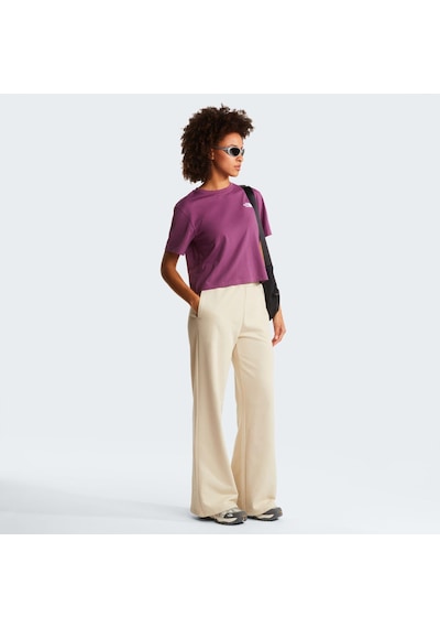 The North Face W Evolutıon Sımple Dome Crop Rlx Ss Tee Kadın Tişört Nf0a8fdhg4y1 Mor