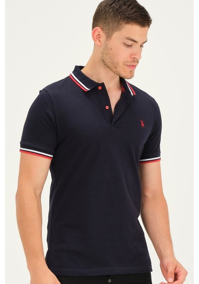 T8594 Dewberry Erkek T-shırt-lacivert Lacivert