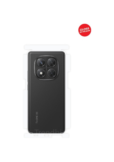 Xiaomi Redmi Note 14 Pro 5g Parlak Arka Ve Yan Koruyucu Tpu Film