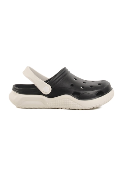 Siyah Hafif Eva Taban Unisex Sabo Terlik Stella Z Siyah-beyaz Siyah - Beyaz