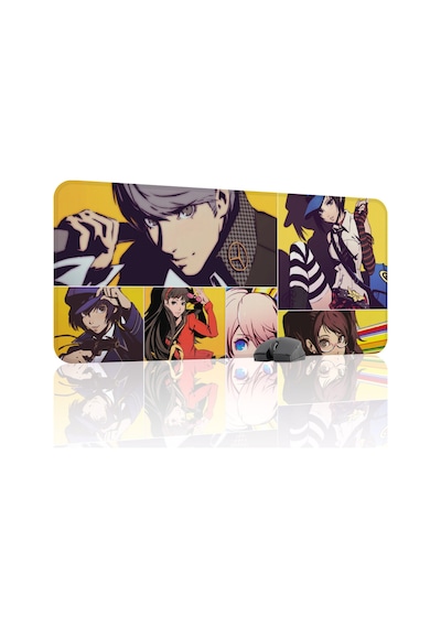 Persona 4 Kaymaz Dikişli Kauçuk Oyuncu Mousepad V2 - 90x40 Xxl Gaming Mouse Pad Fare Altlığı