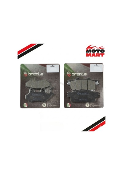 Sym Hd 200 Ön Ve Arka Balata Takımı Brenta Brt0433